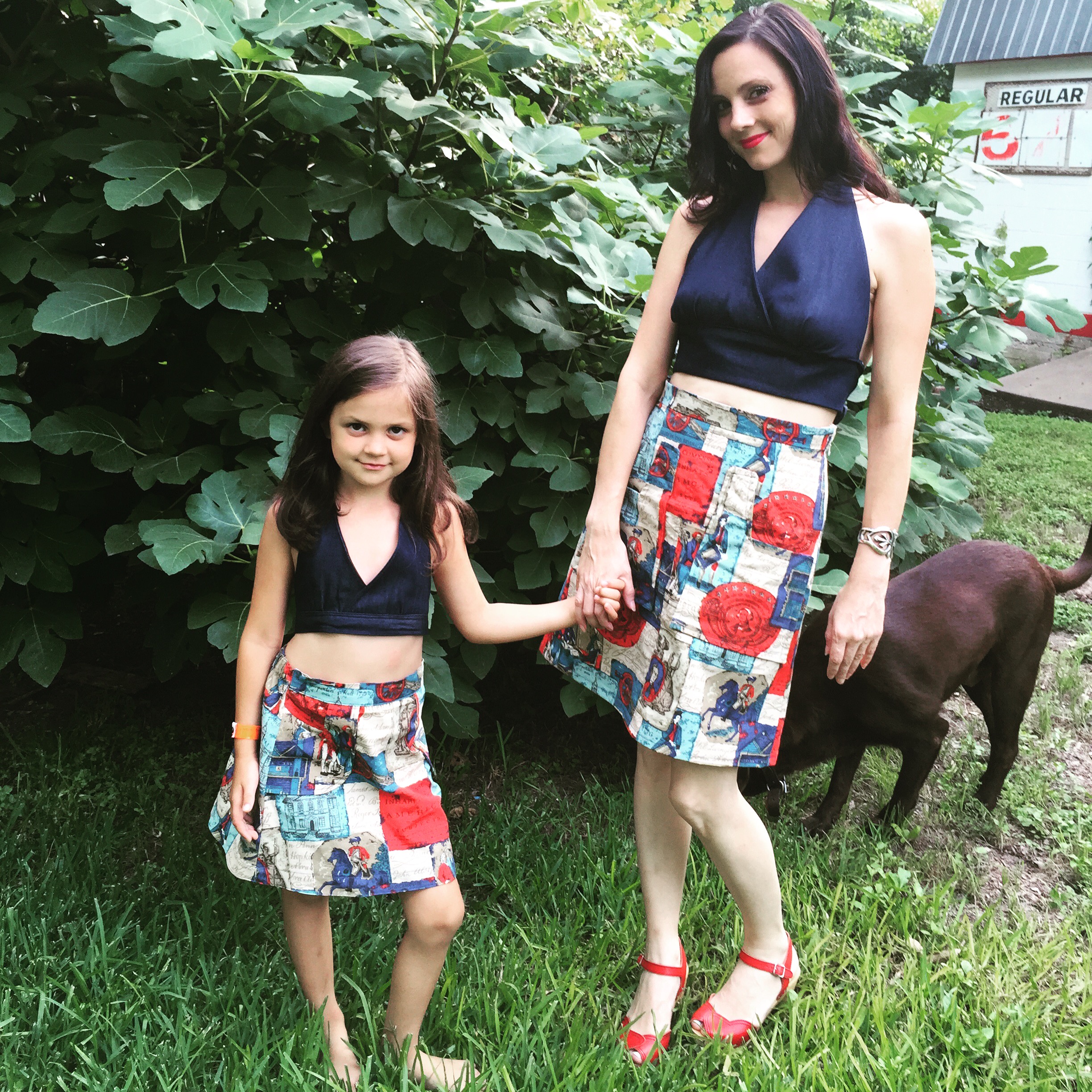 matching mother daughter 4th of july outfits